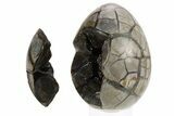 Septarian Dragon Egg Geode - Removable Section #257706-3